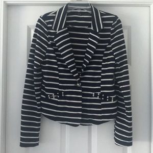 Poetry Jackets & Coats - Navy striped blazer Poetry Jackets & Coats - Navy striped blazer